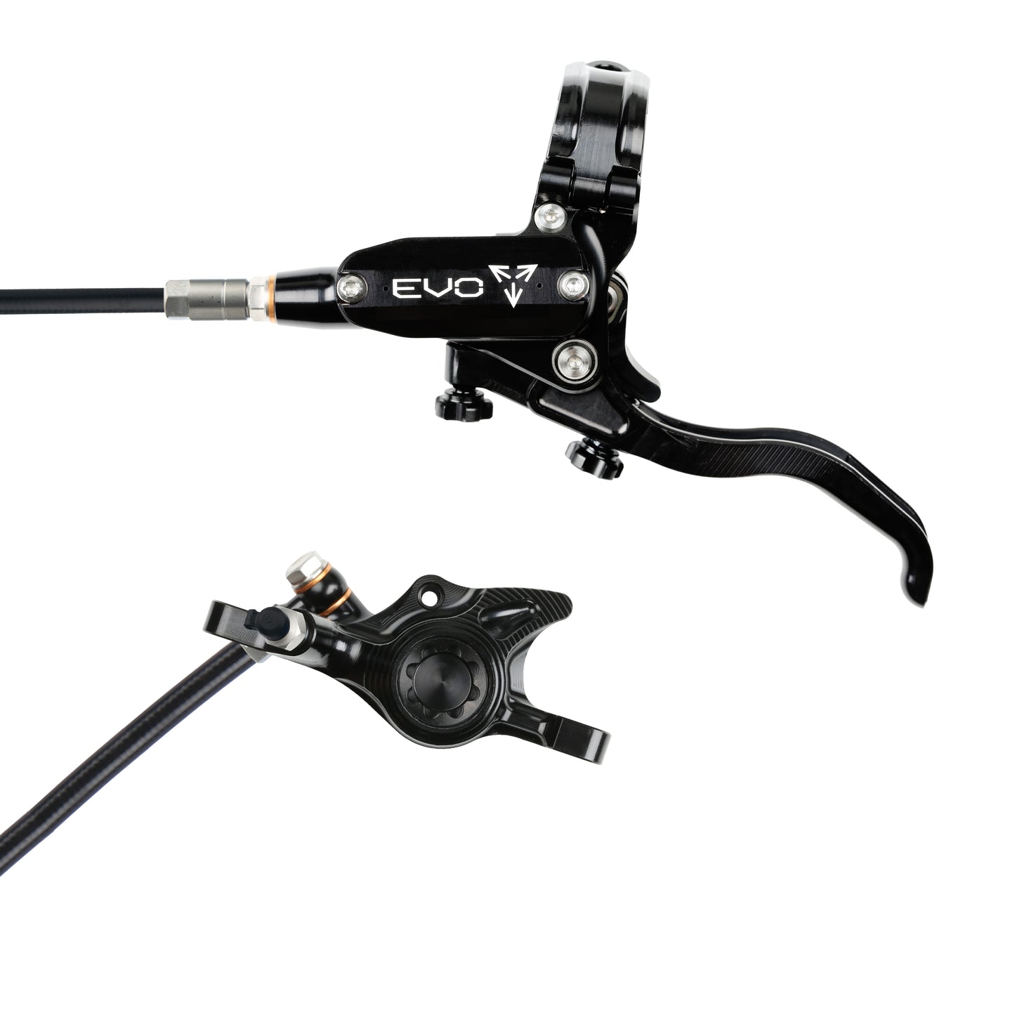 Hope Brake EVO X2 No Rotor LH- Black/Black