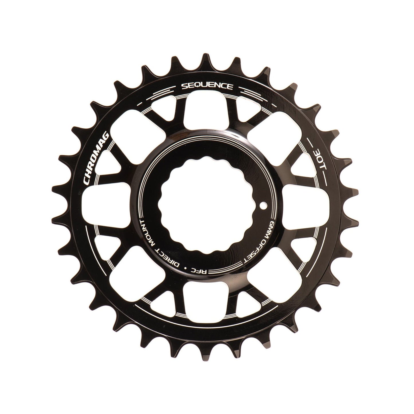 Chromag Sequence Chainring 8-Bolt 28T- Black