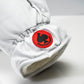 White boxing glove driver cover for golf clubs, featuring a sleek design and durable material.