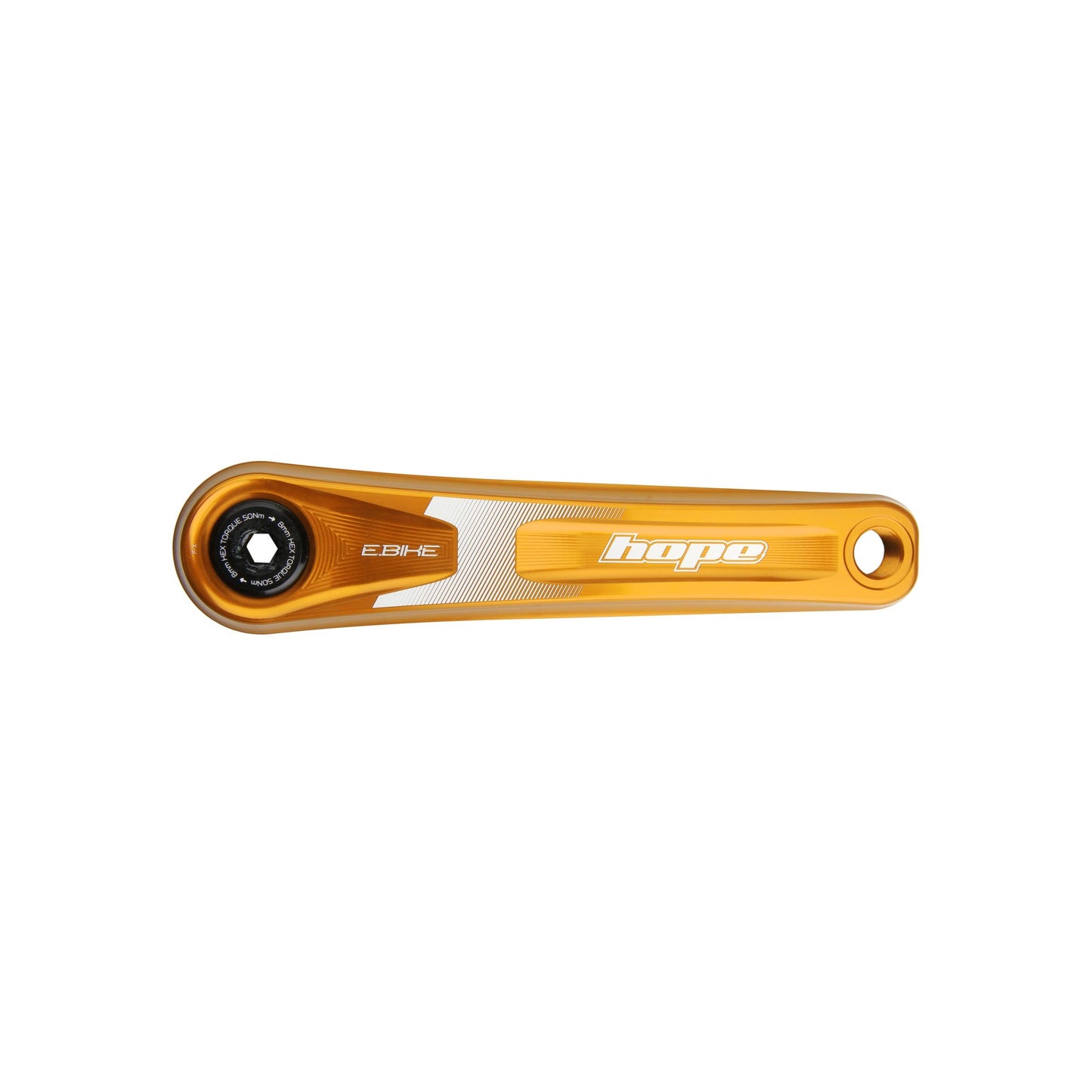Hope Part Crankarm E Bike Non Drive Side Narrow 165MM Orange