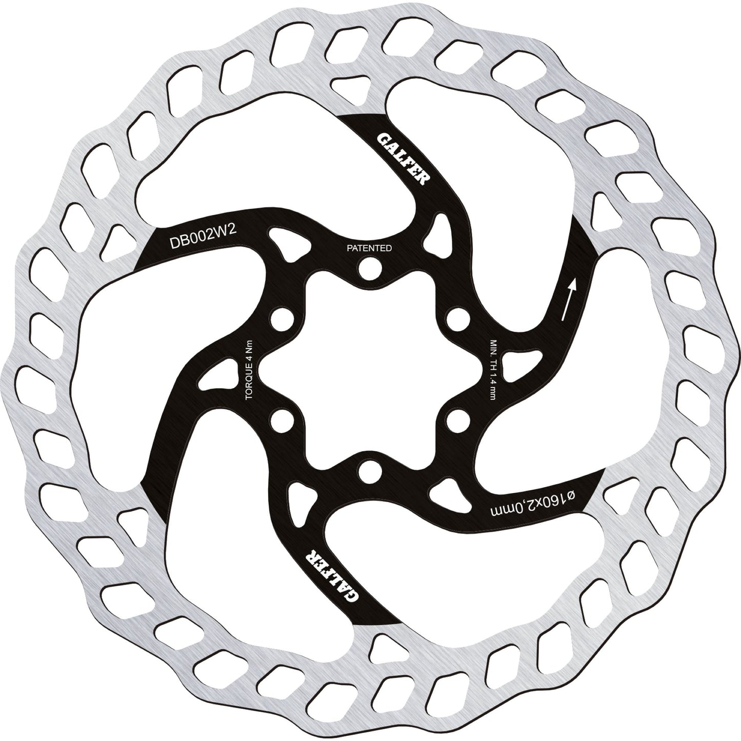 Brake Rotor MTB 160x2MM