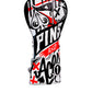Graffiti driver cover featuring vibrant street art design with colorful patterns and textures.