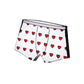 Heart Boxers Ball Marker featuring a playful heart design in vibrant colors. Ideal for golf enthusiasts.