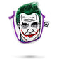 Joker-themed mallet putter cover featuring vibrant colors and playful design.