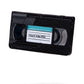 VHS Ball Marker featuring a retro cassette tape design, ideal for golf enthusiasts.