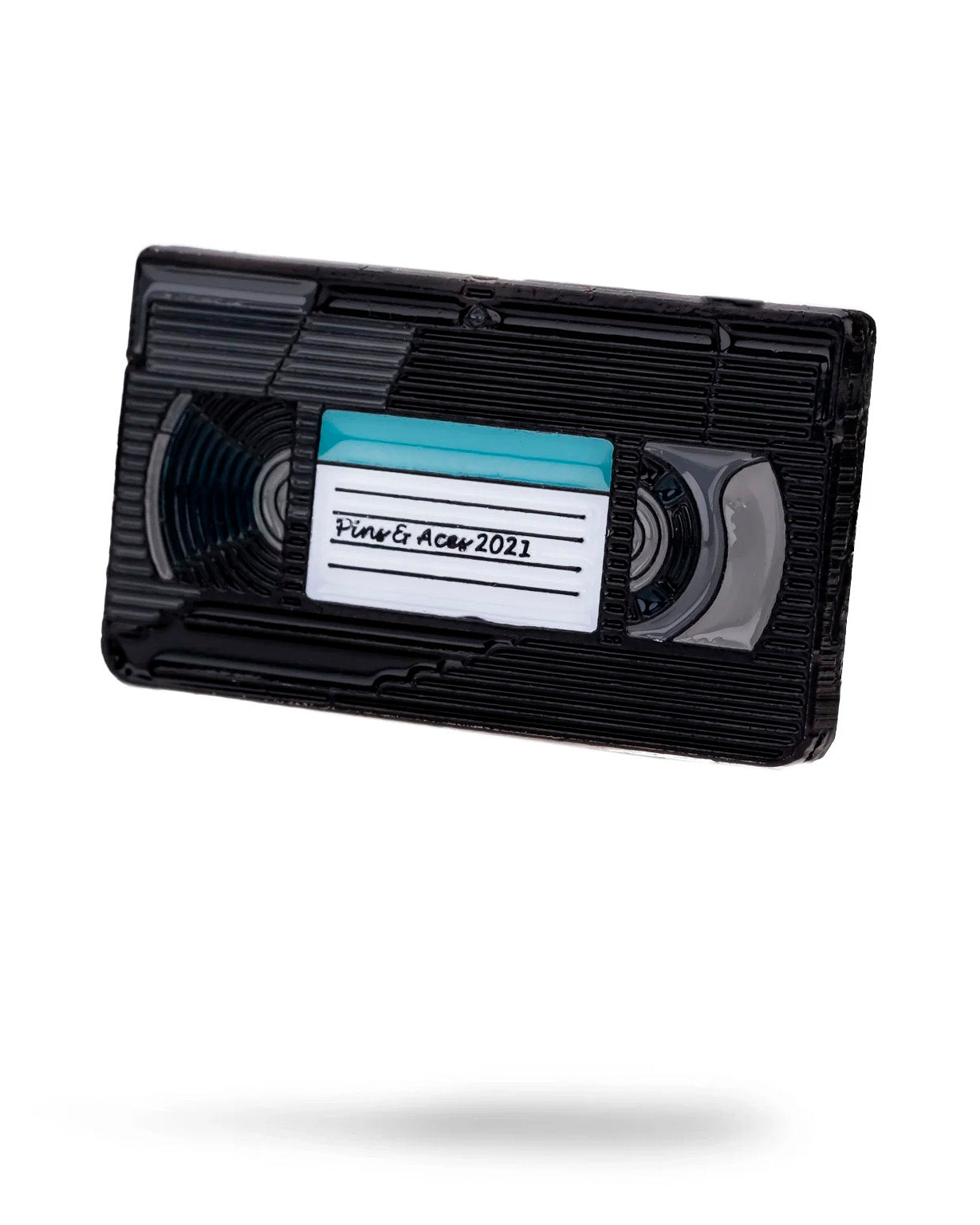 VHS Ball Marker featuring a retro cassette tape design, ideal for golf enthusiasts.