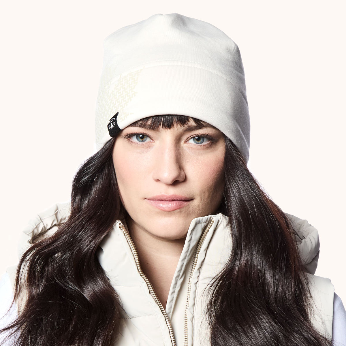 BARNIE-ONE SIDE BRUSHED FLEECE BEANIE