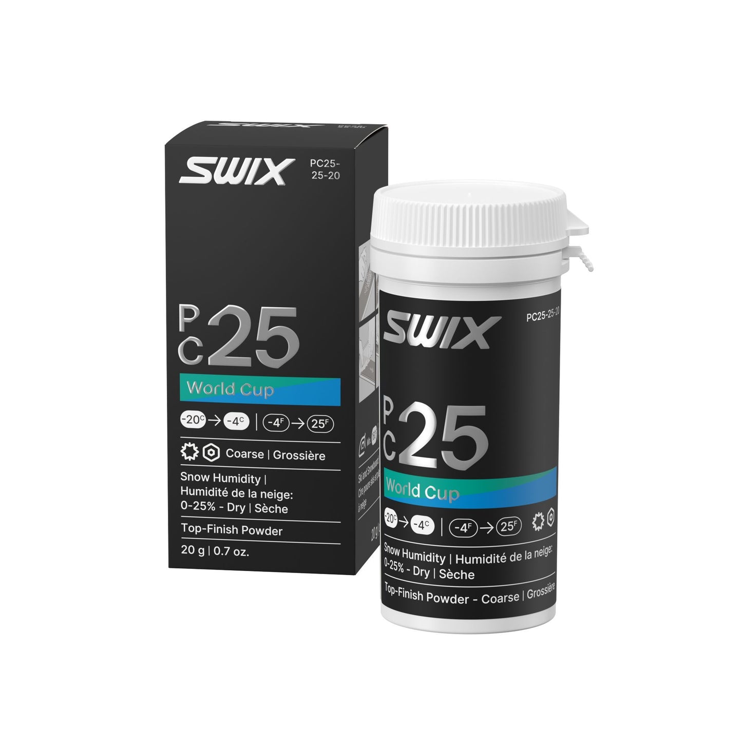"PC25 WC Powder Coarse Dry, 20g"