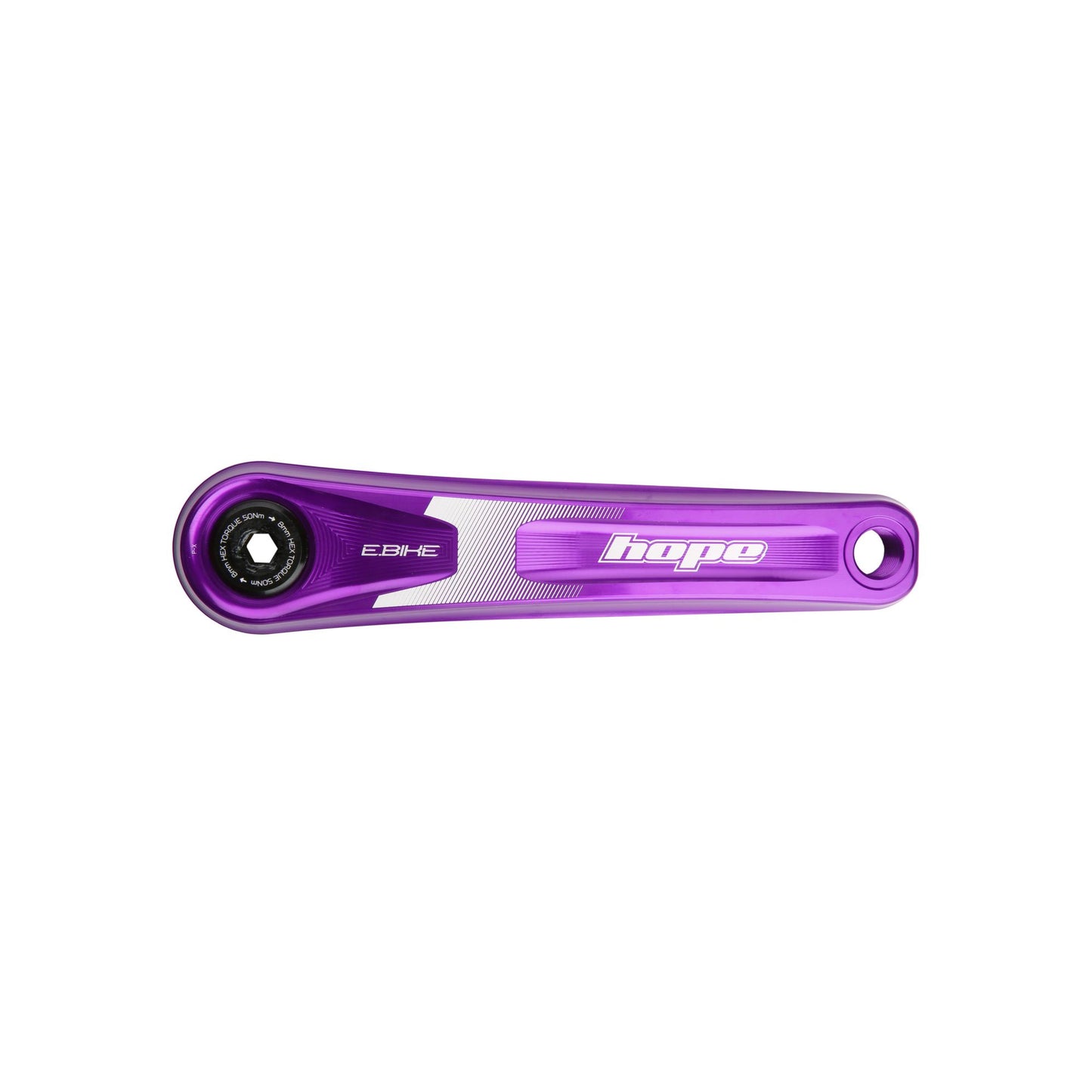 Hope Part Crankarm E Bike Non Drive Side Narrow 165MM Purple