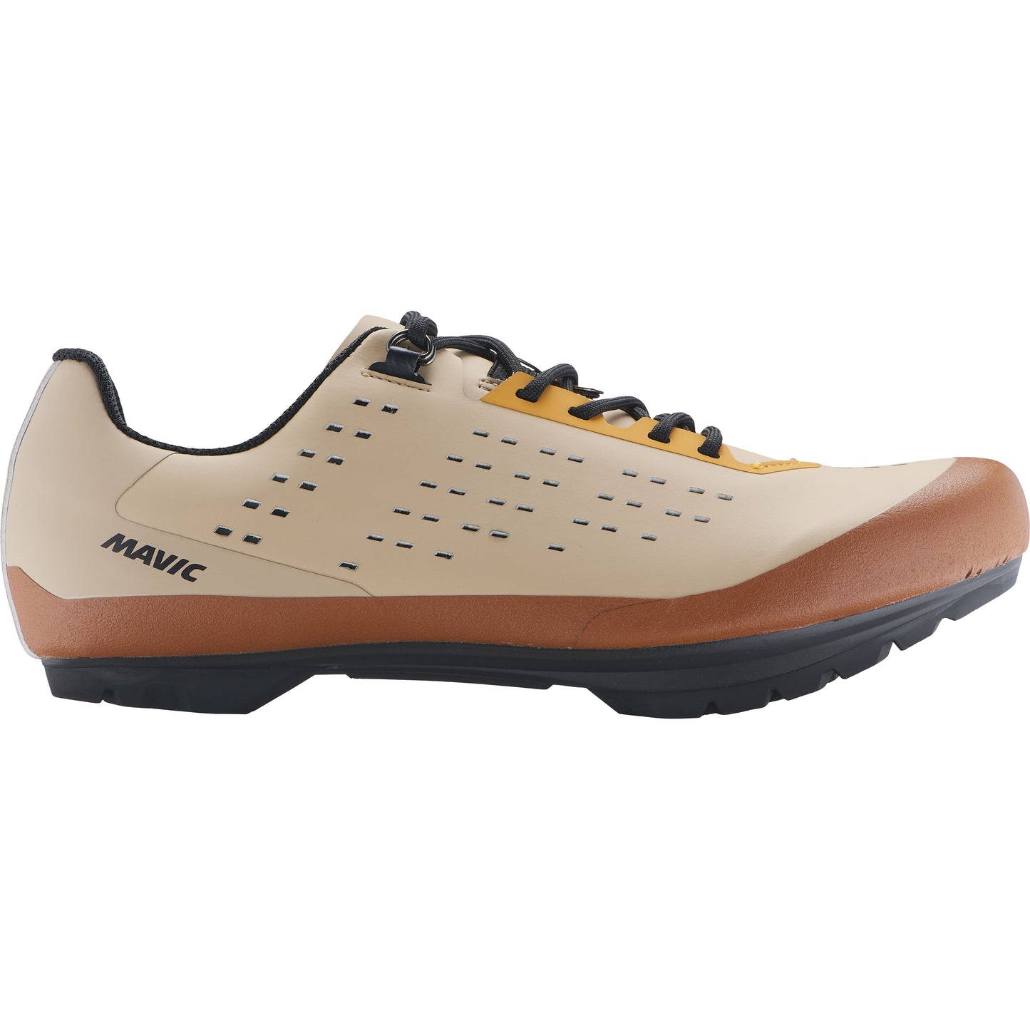 Mavic - souliers de gravelle Allroad SL - Poivre blanc-Adobe-Jaune or