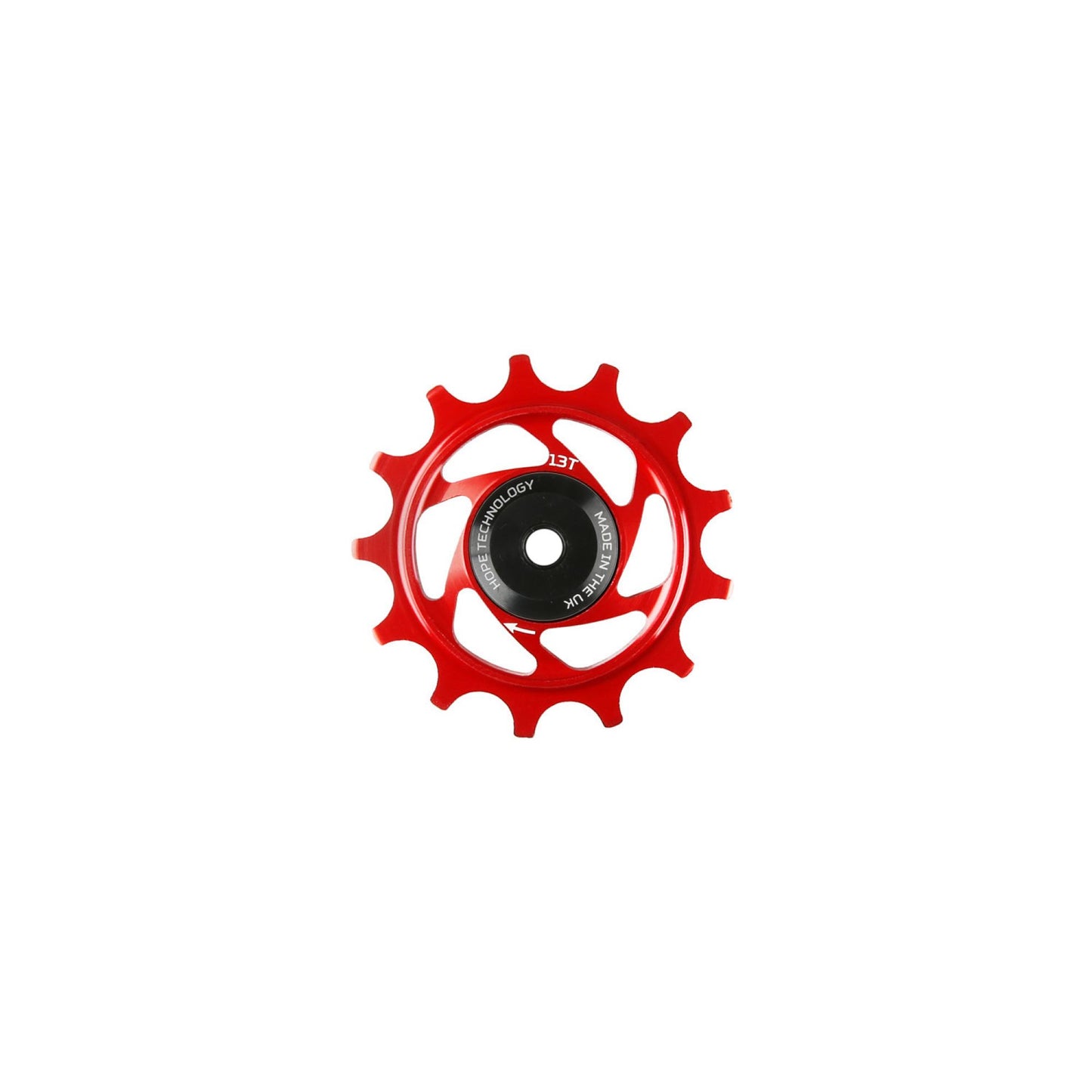 Hope Part 13T Jockey Wheel Red