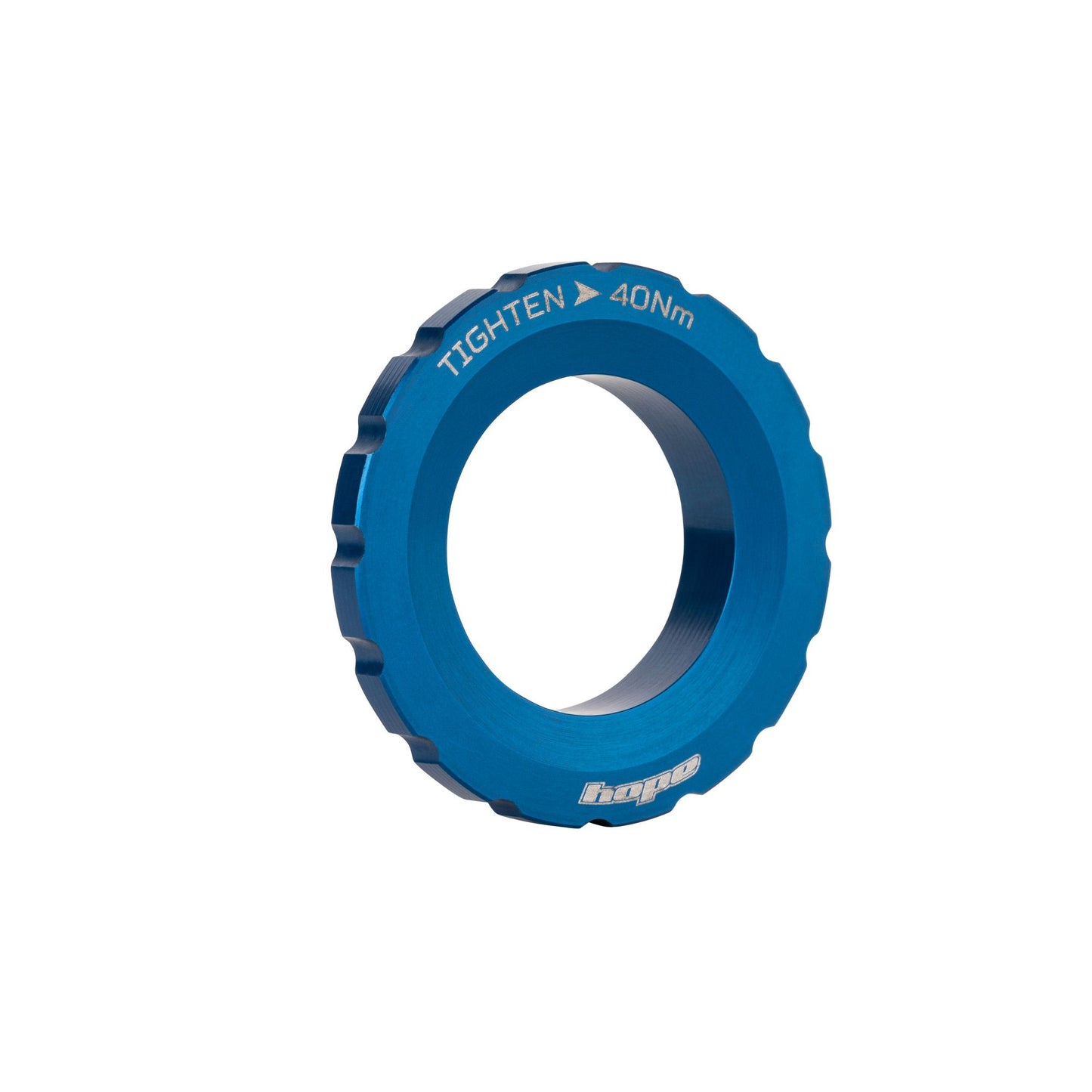 Hope Part Brake Centre Lock Disc Lockring Ex Blue