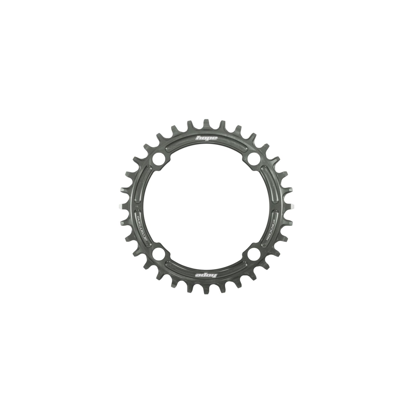 Hope Chainring 104BCD 34T R22 Smoke