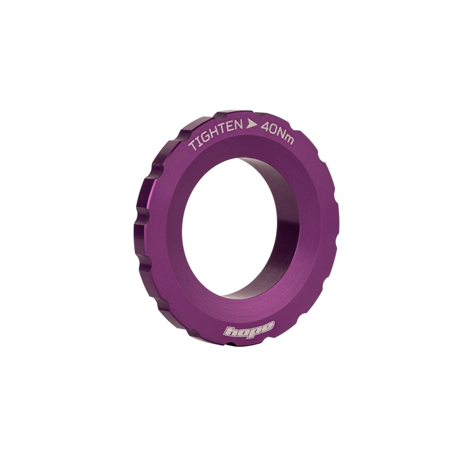 Hope Part Brake Centre Lock Disc Lockring Ex Purple