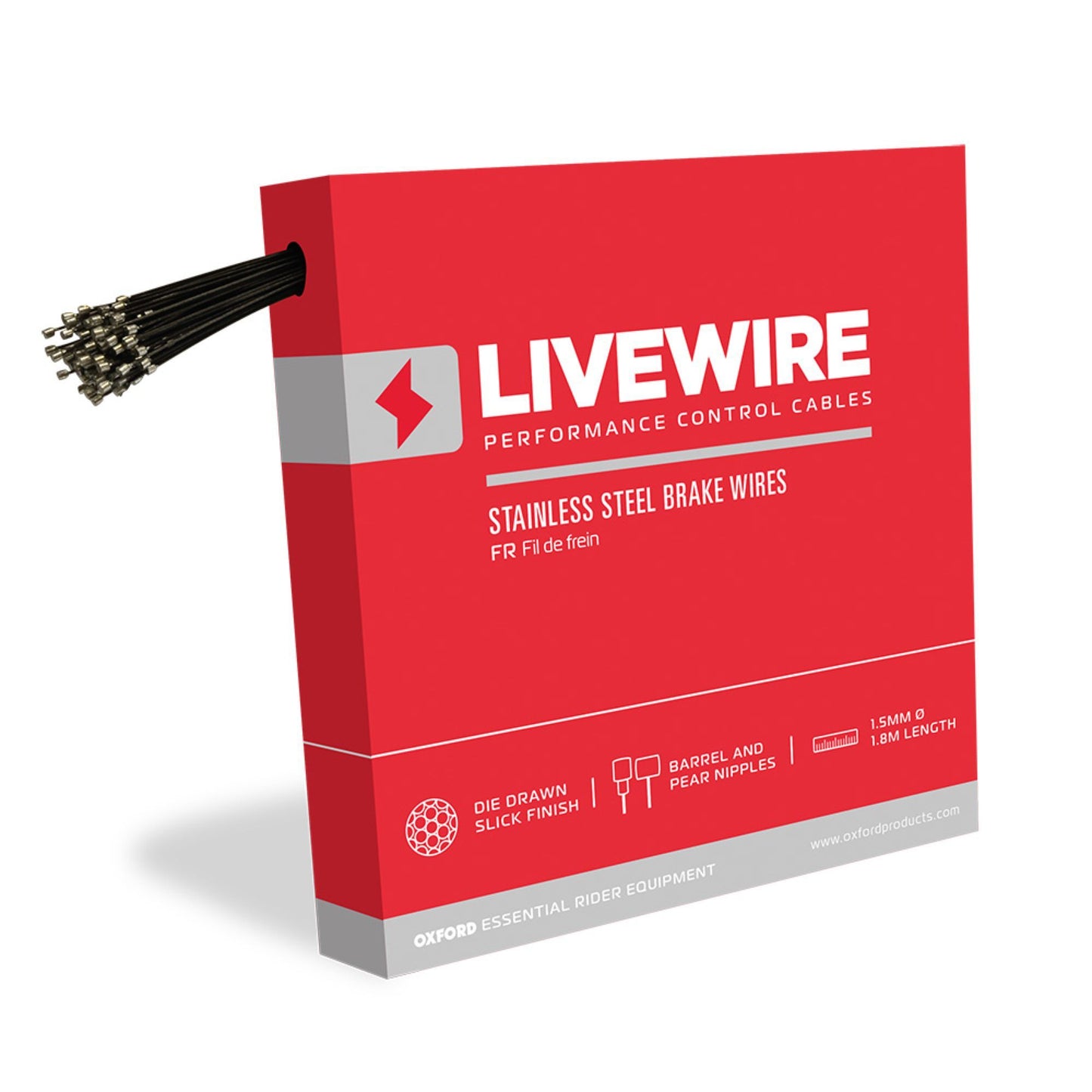 100 x S/Steel Barrel Only Brake Wire