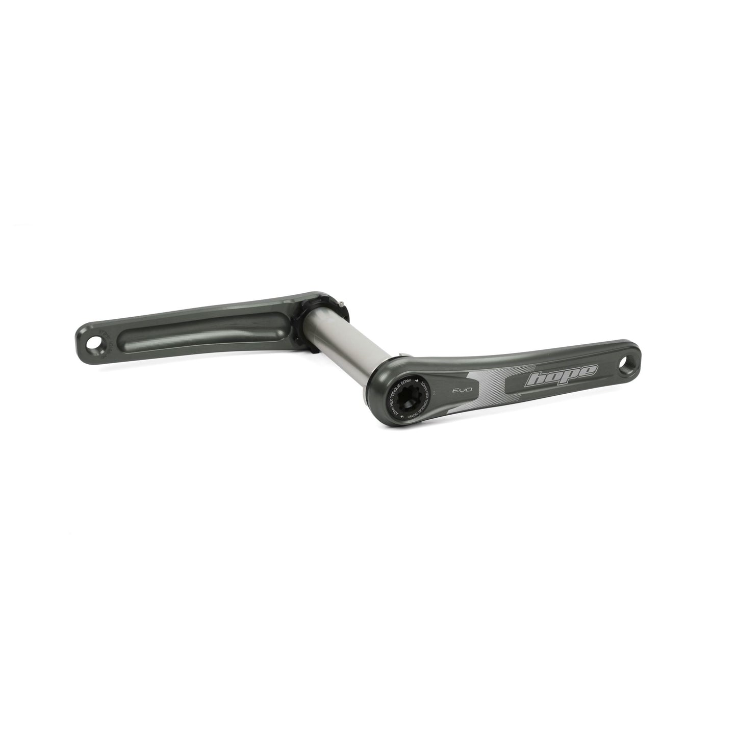 Hope Crankset EVO No Spider 120mm Fat 165mm Smoke