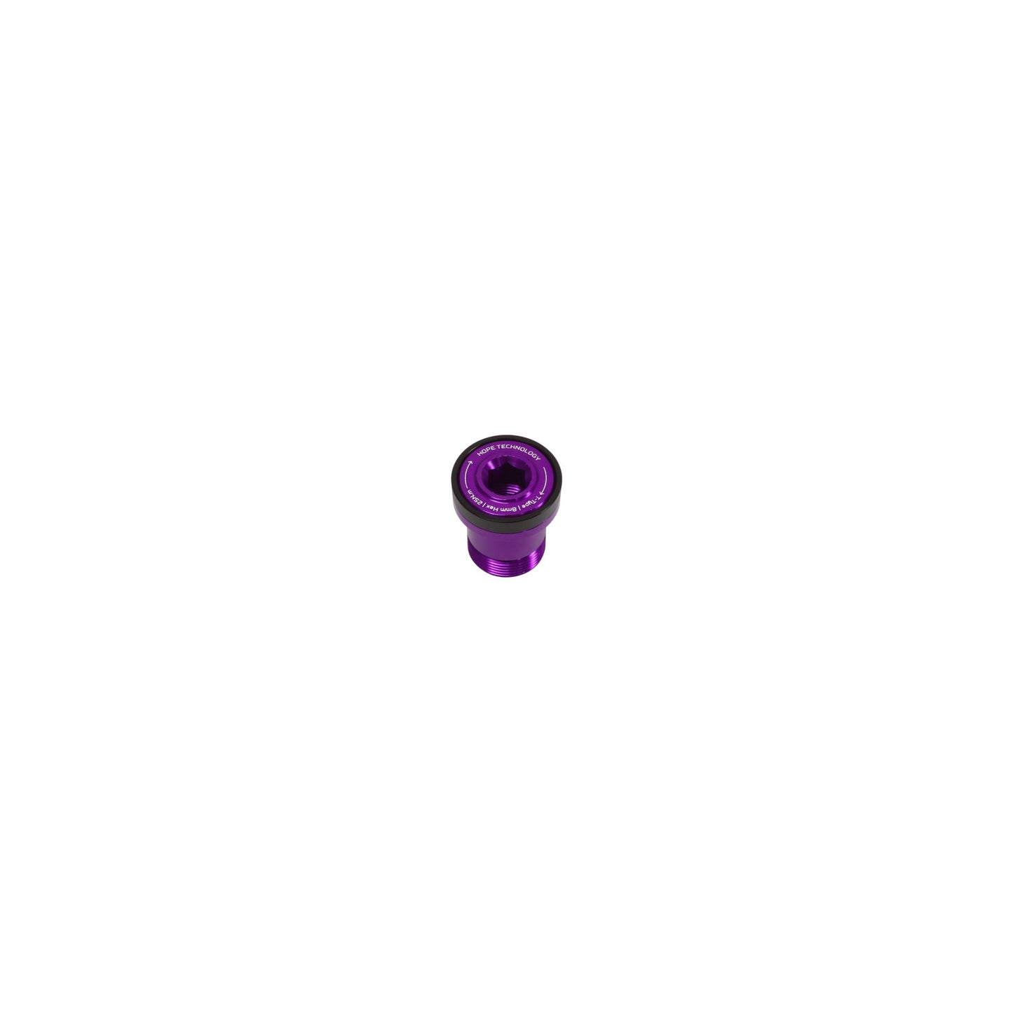 Hope Part Thru Axle Bolt Transmission Purple