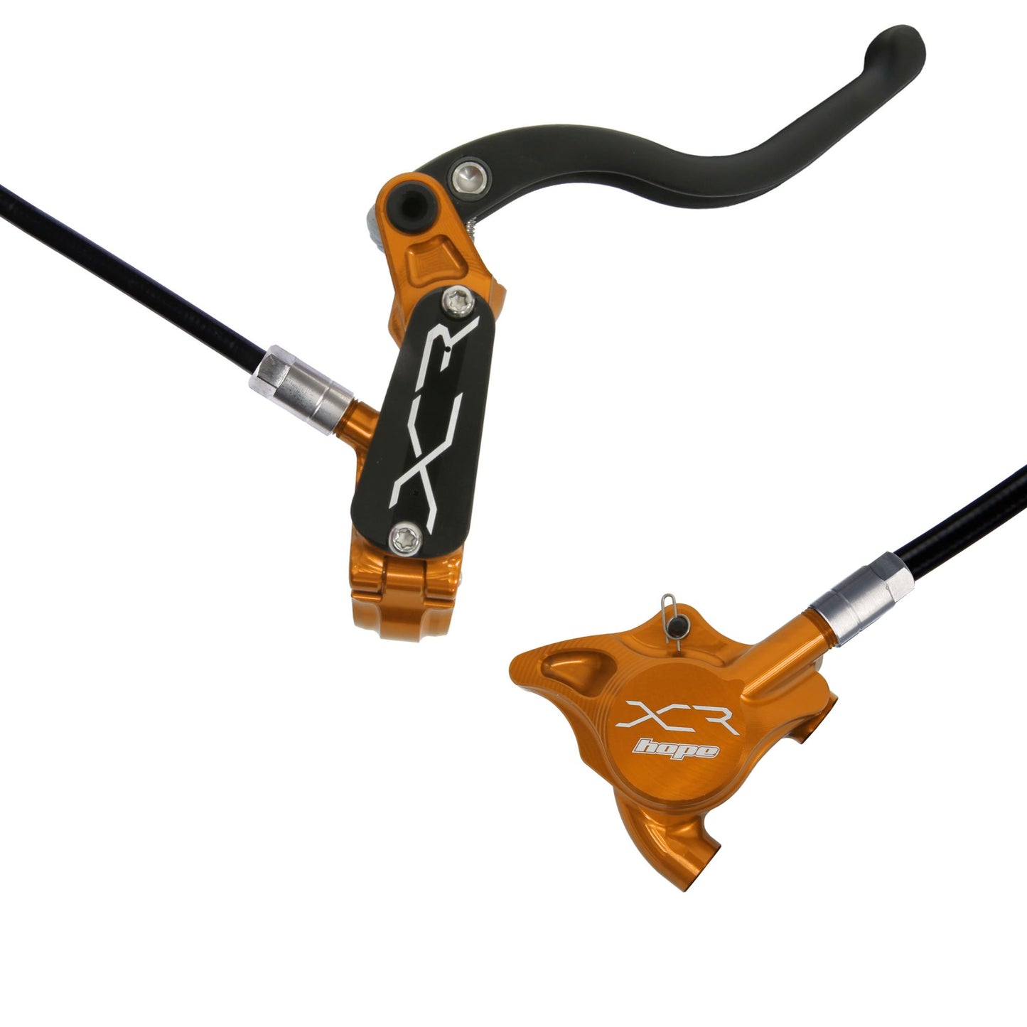 Hope Brake XCR Pro X2 FM No Rotor Front RH Orange