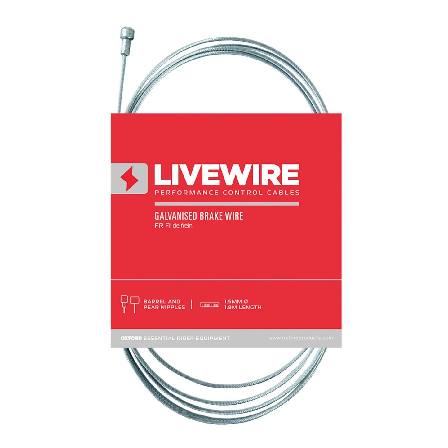 Galvanised  Brake Wire- 1.5MMx1.8M