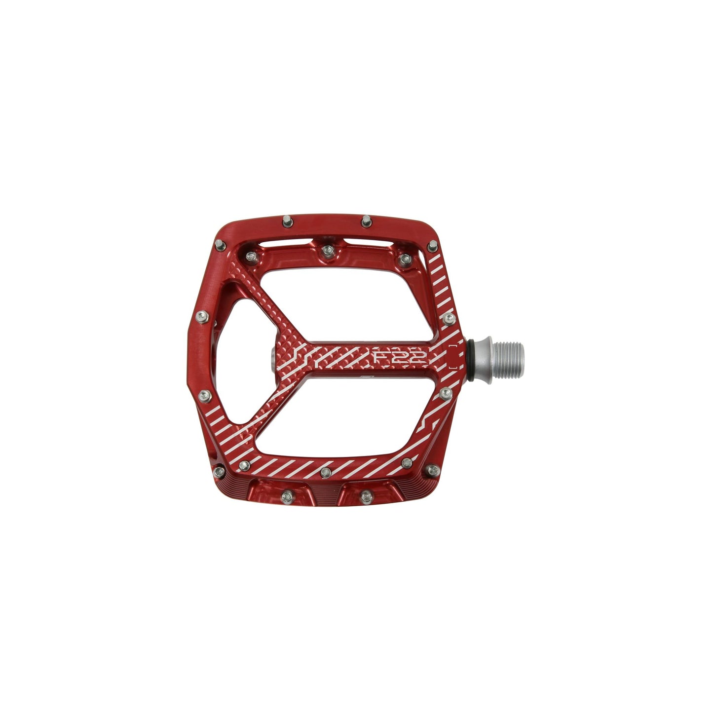 Hope Part F22 Pedal Single RH- Red