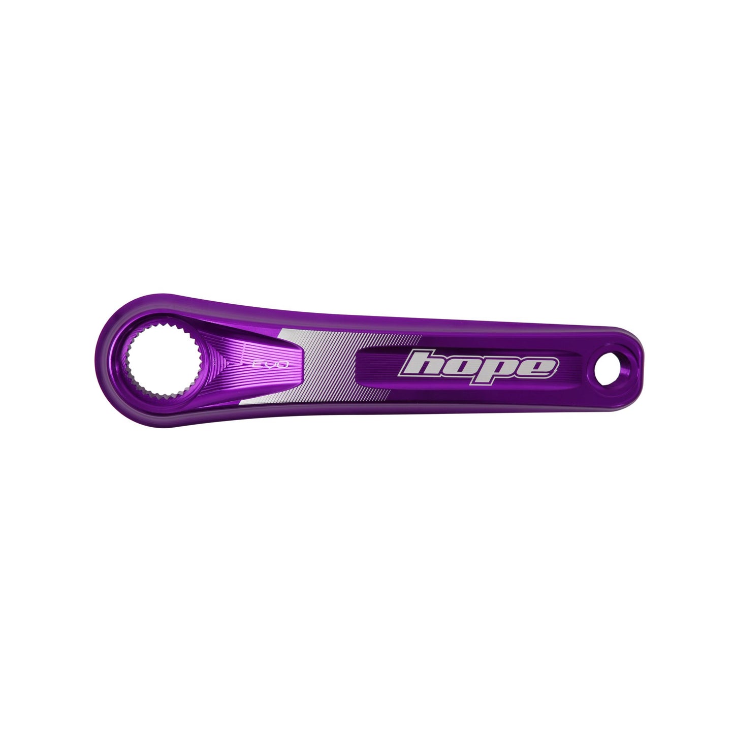 Hope Part Evo Drive Side Crankarm 135MM- Purple