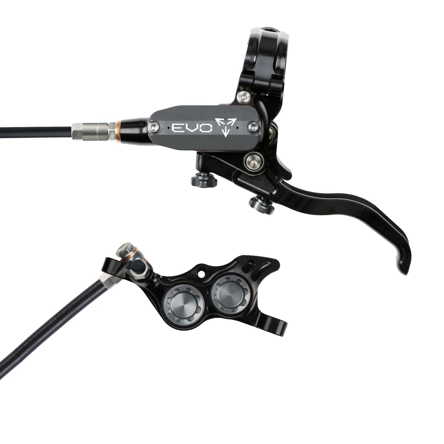 Hope Brake EVO TR4 No Rotor LH- Black/Smoke