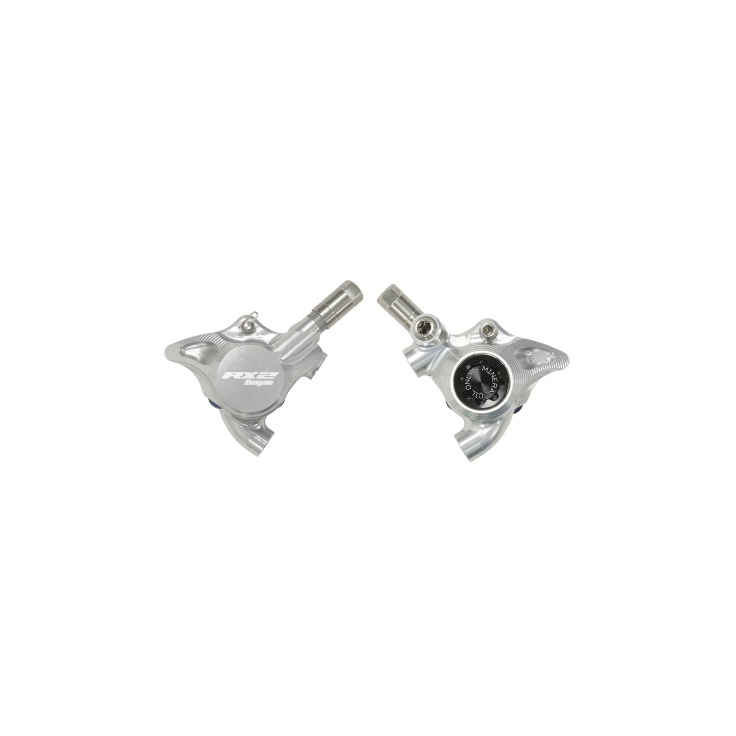 Hope Brake RX2 Caliper Complete-FM STD-MIN SILVER