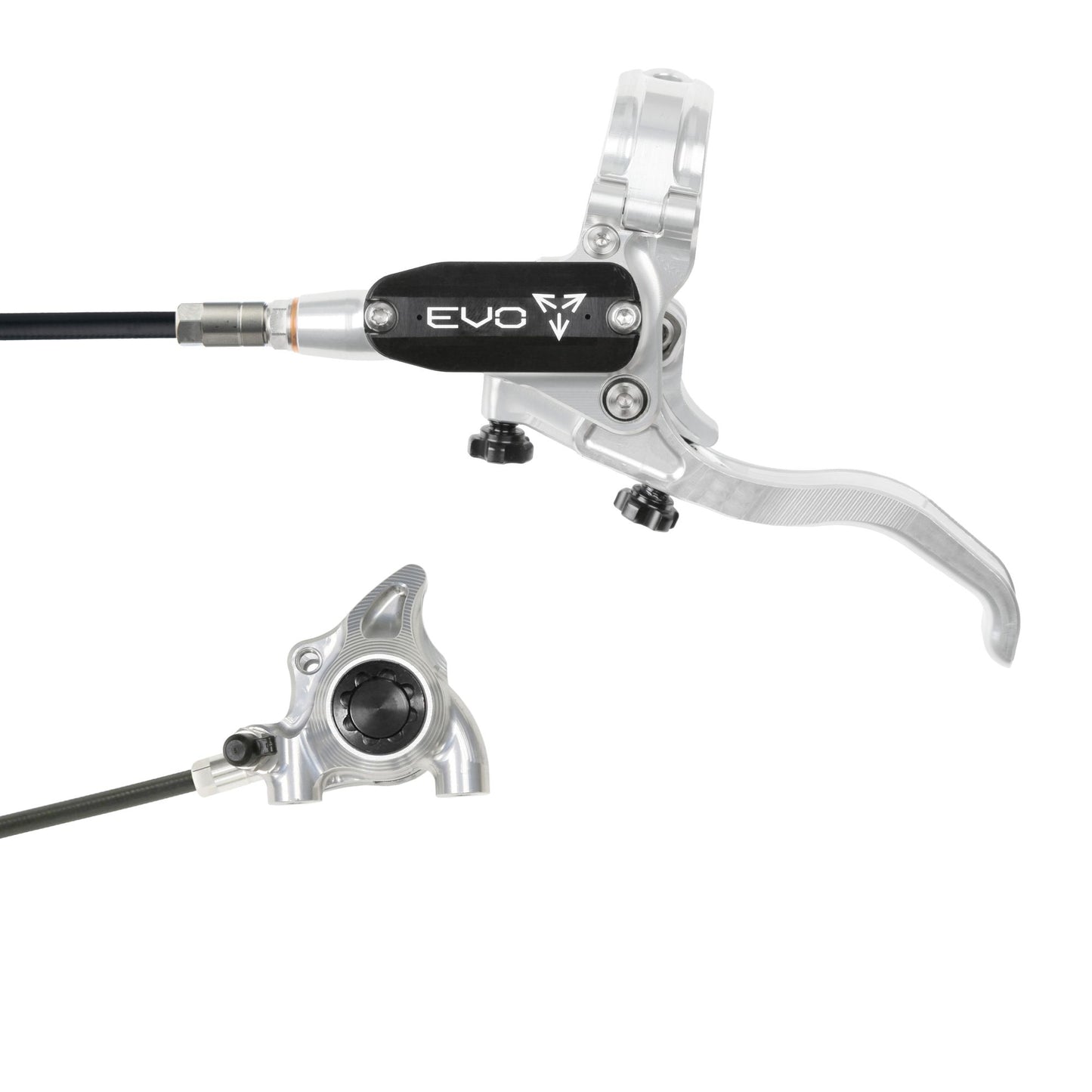 Hope Brake Evo X2 FM No Rotor RH- Silver/Black