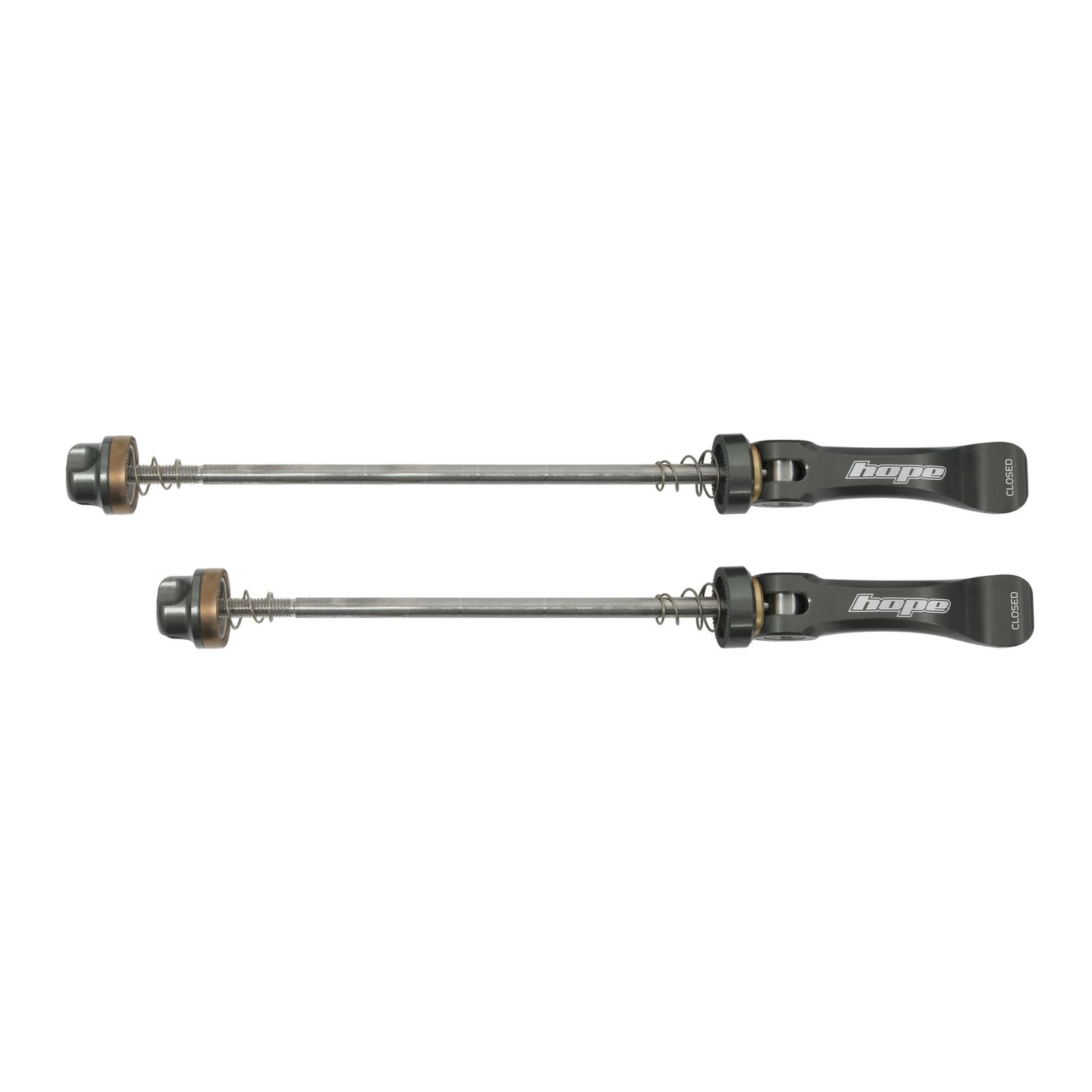 Hope Quick Release Skewer 135mm Pair Smoke