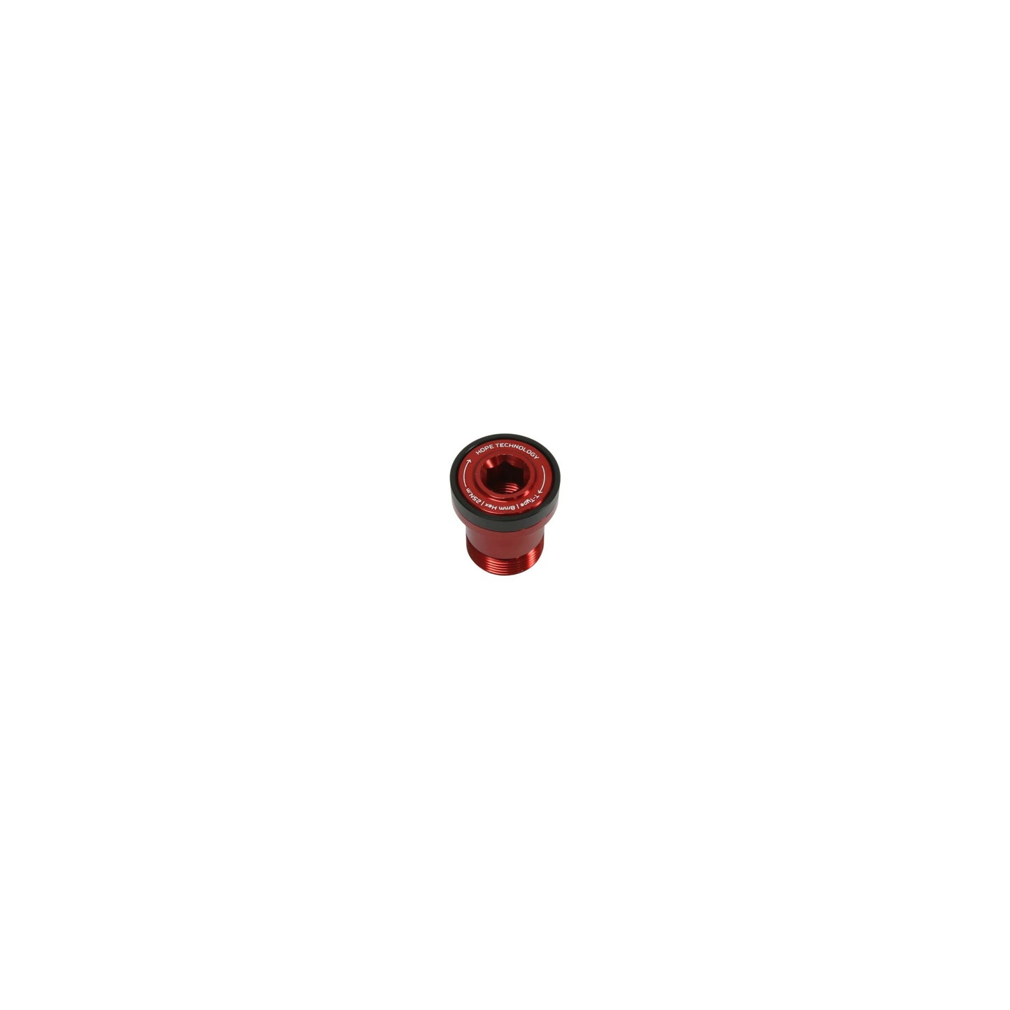 Hope Part Thru Axle Bolt Transmission Red