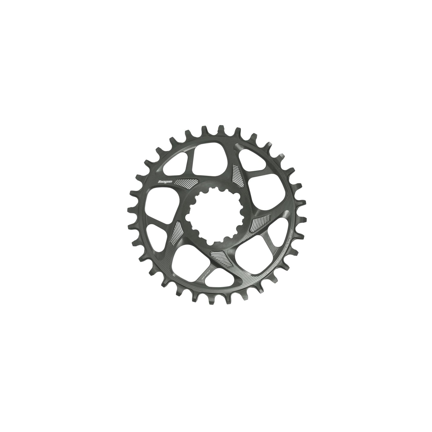 Hope Chainring Spiderless 28T R22 SR3 Smoke