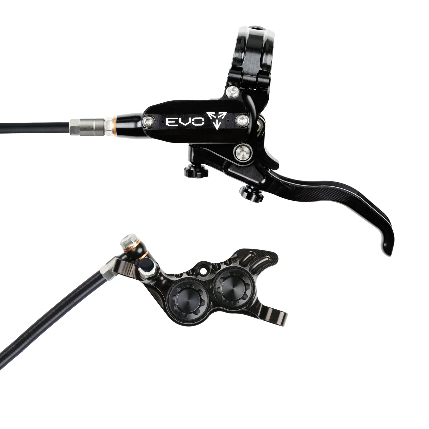 Hope Brake EVO GR4 No Rotor LH- Black/Black