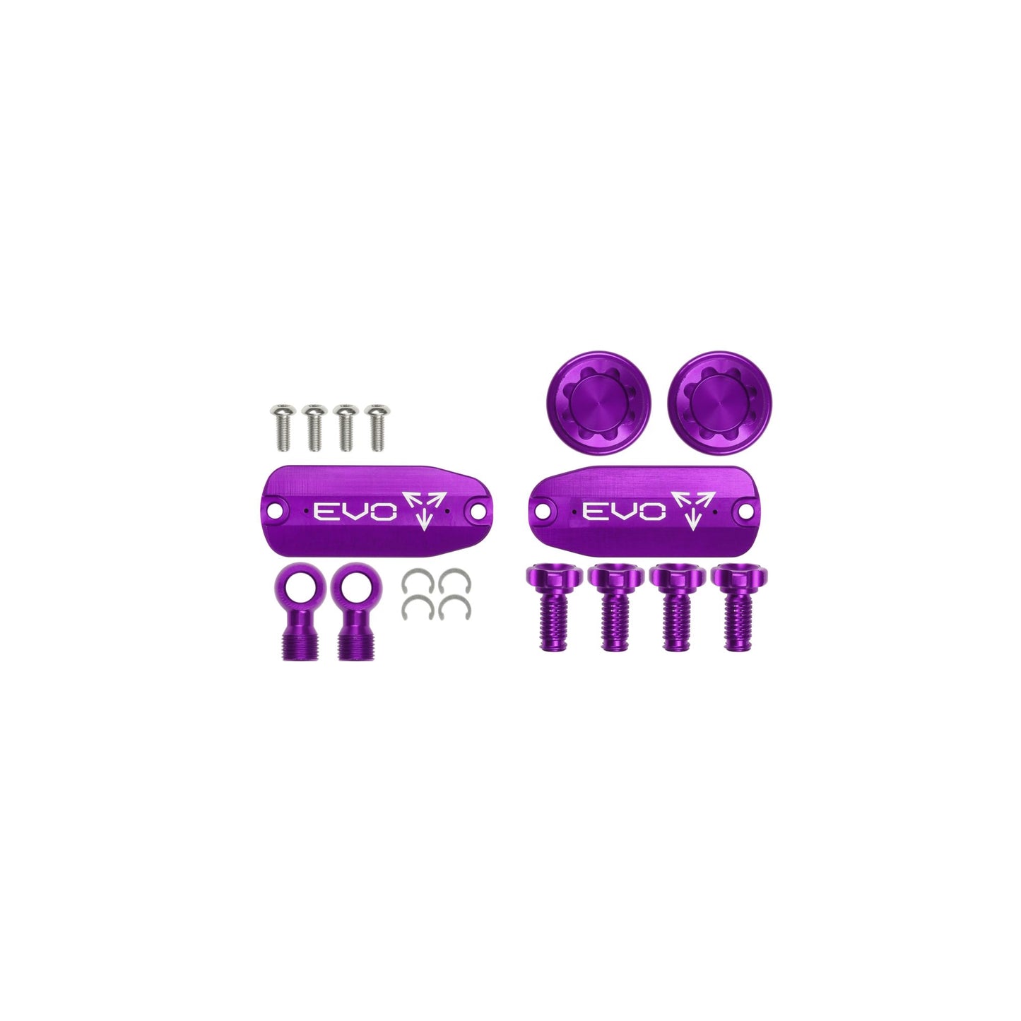 Hope Part Brake Evo X2 Custom Kit Pair- Purple