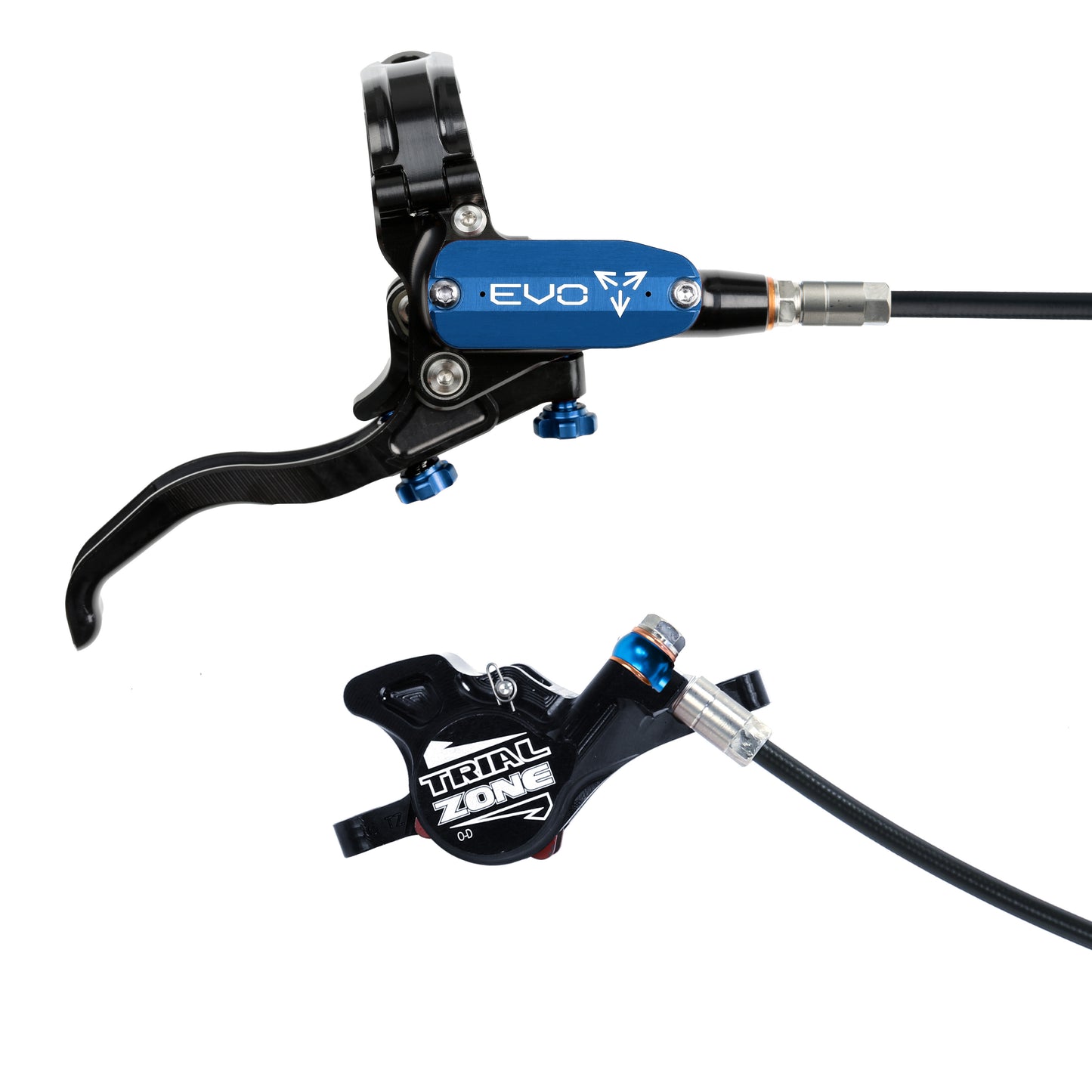 Hope Brake EVO Trial Zone No.9 No Rotor RH- Blue
