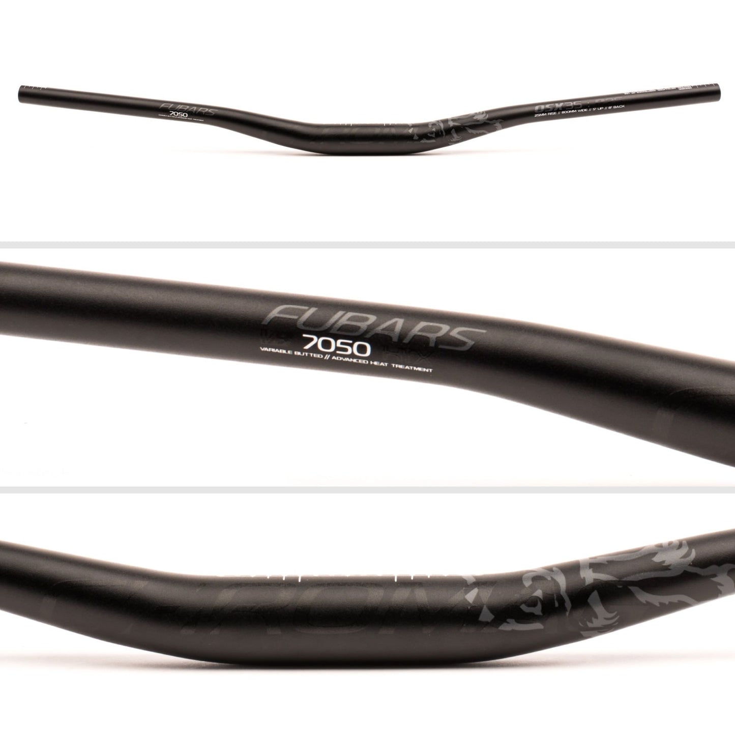 Chromag Handlebars OSX 35mm Clamp 25mm Rise- Black