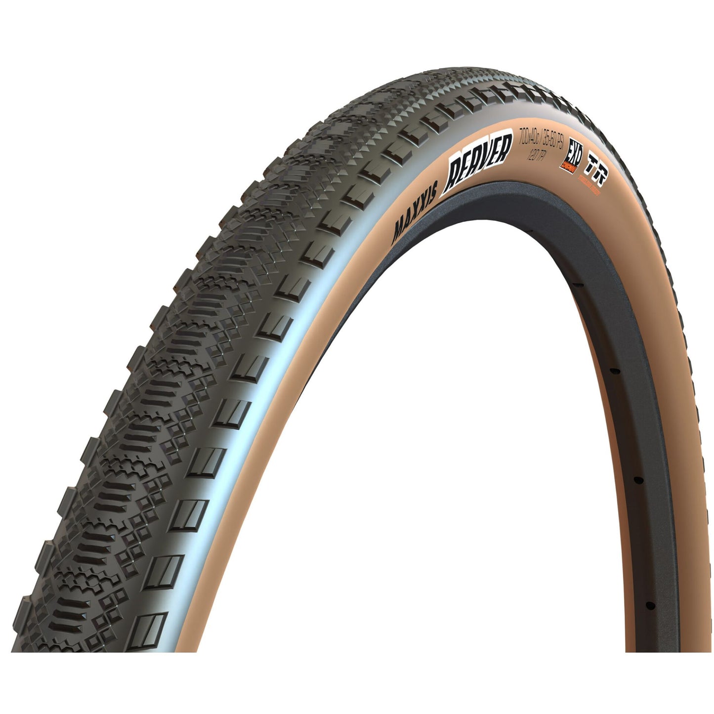 Maxxis Tire Gravelle Reaver 700X40C F120 Exo TR