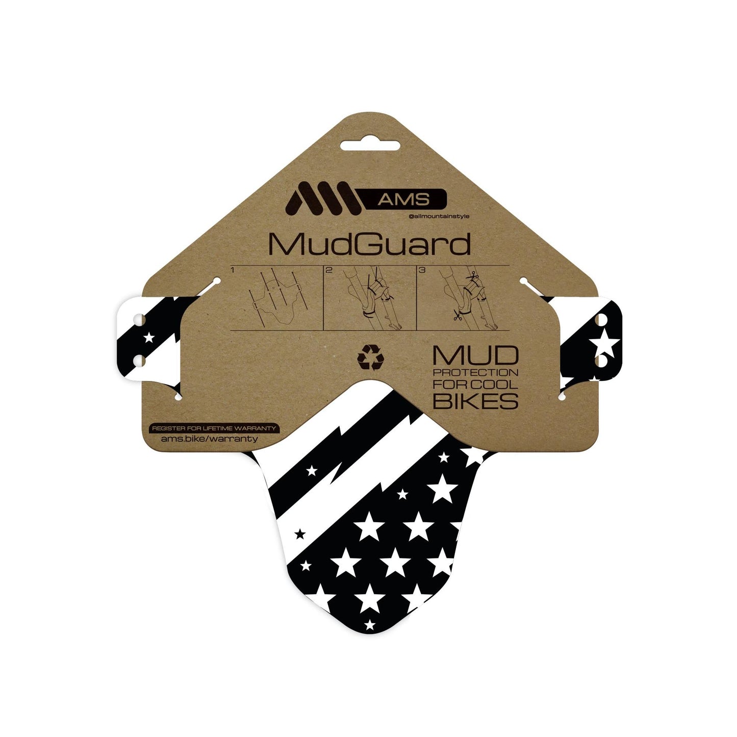 ALL MOUNTAIN STYLES  PATRIOT-WHITE OS  