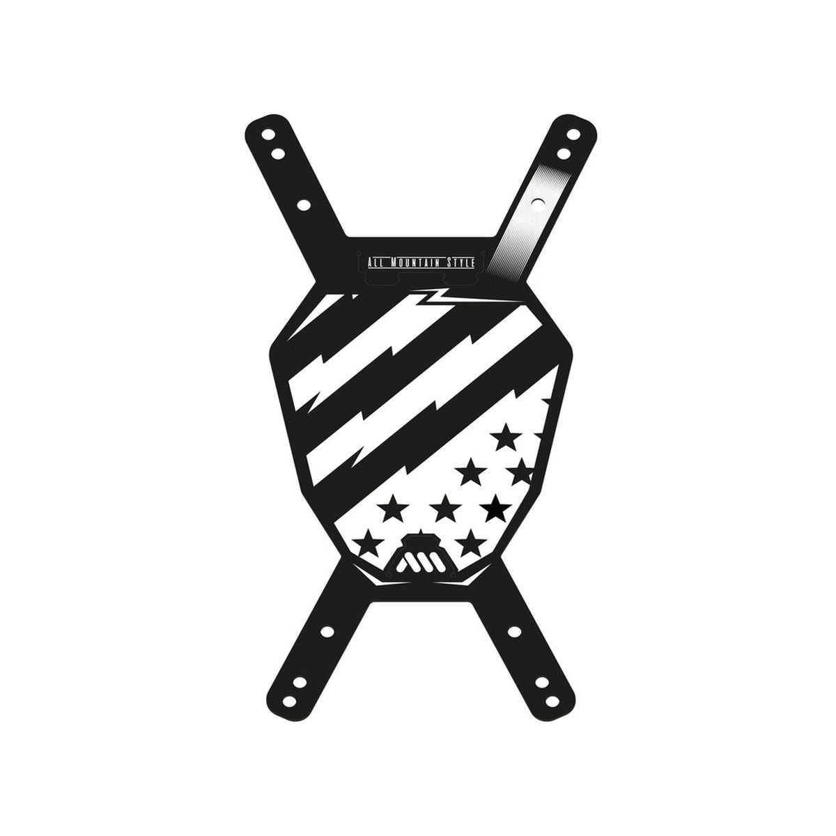 ALL MOUNTAIN STYLES  BLACK-PATRIOT OS  