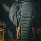 Elephant driver cover with a realistic design, featuring large ears and detailed facial features, perfect for golf clubs.