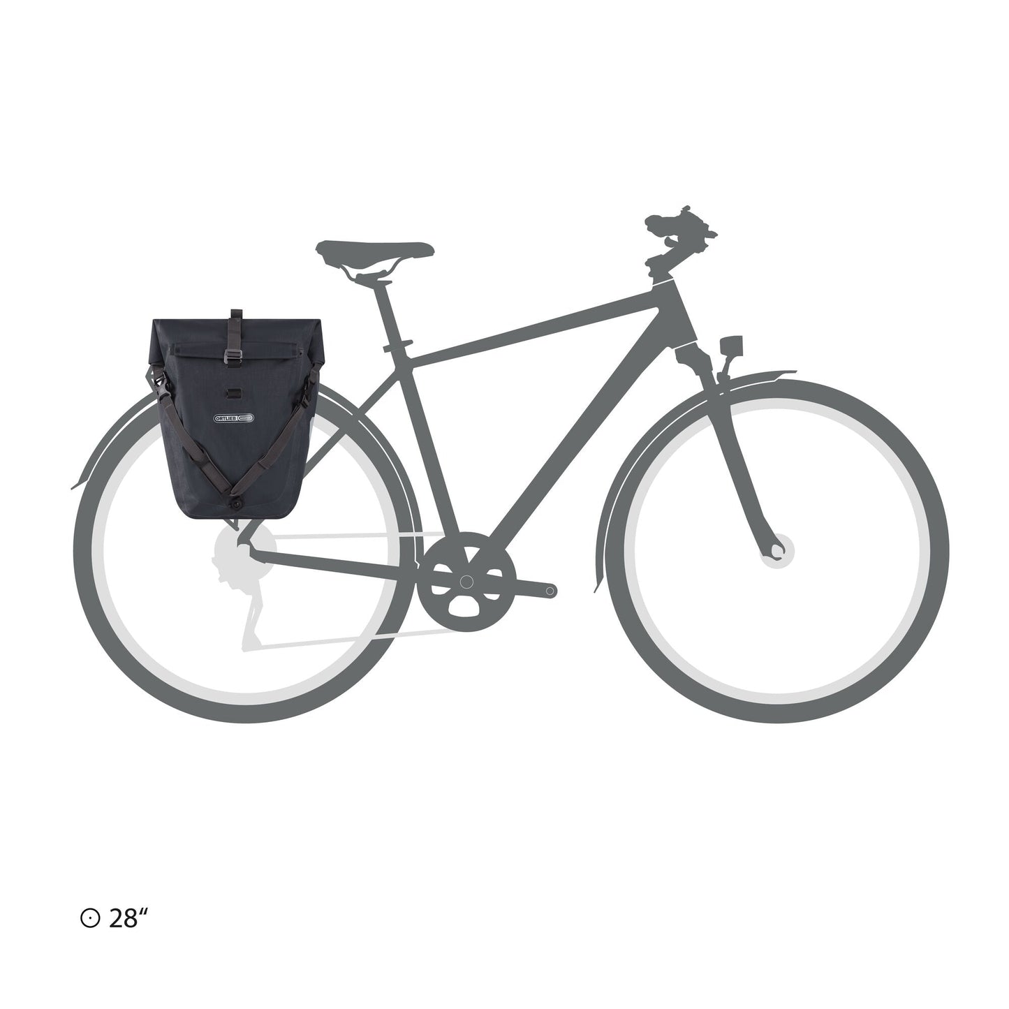 ORTLIEB PANNIER TOURING BACK-ROLLER PLUS CR QL2.1 DUSK BLUE 40L