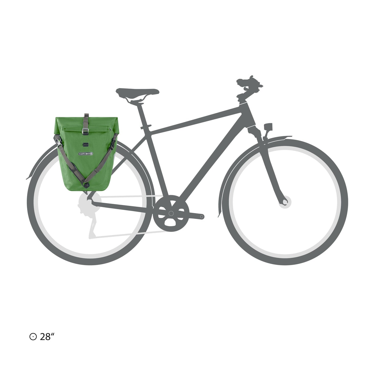 ORTLIEB PANNIER TOURING BACK-ROLLER PLUS CR QL2.1 DUSK BLUE 40L