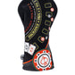 Blackjack Driver Cover in black with a unique design, showcasing the front view.