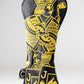 Black and gold Jack of Spades hybrid golf club cover featuring a sleek design.