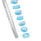 Blue Beer Sleeve Ice Pucks designed to keep beverages cold, featuring a flexible and durable design.