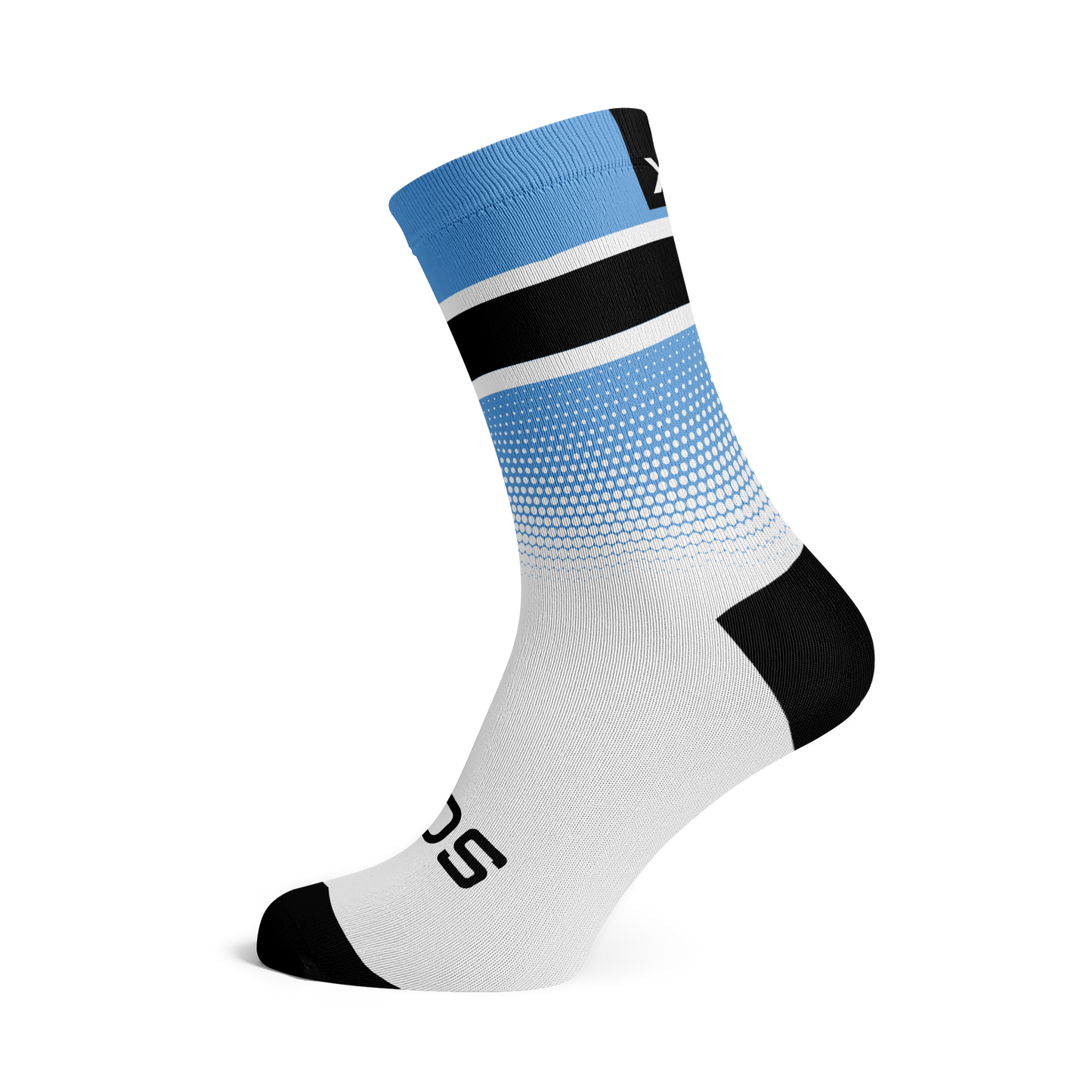 Botswana Flag Socks
