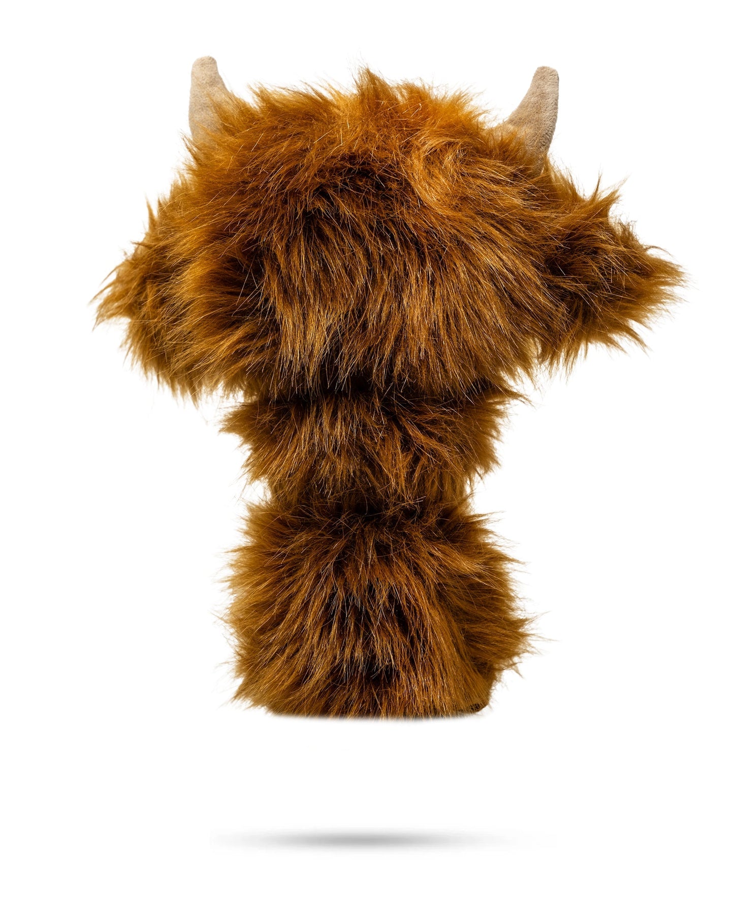 Highland Cow driver cover featuring a realistic design and vibrant colors, designed for golf clubs.