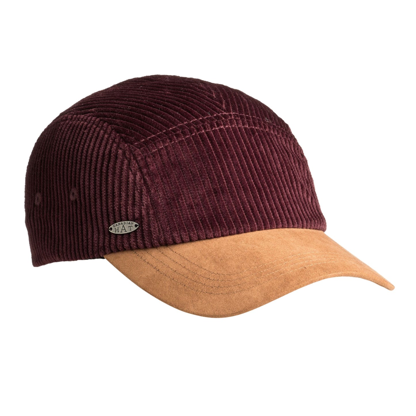 COLTON - CASQUETTE EN VELOURS CÔTELÉ FAUX DAIM