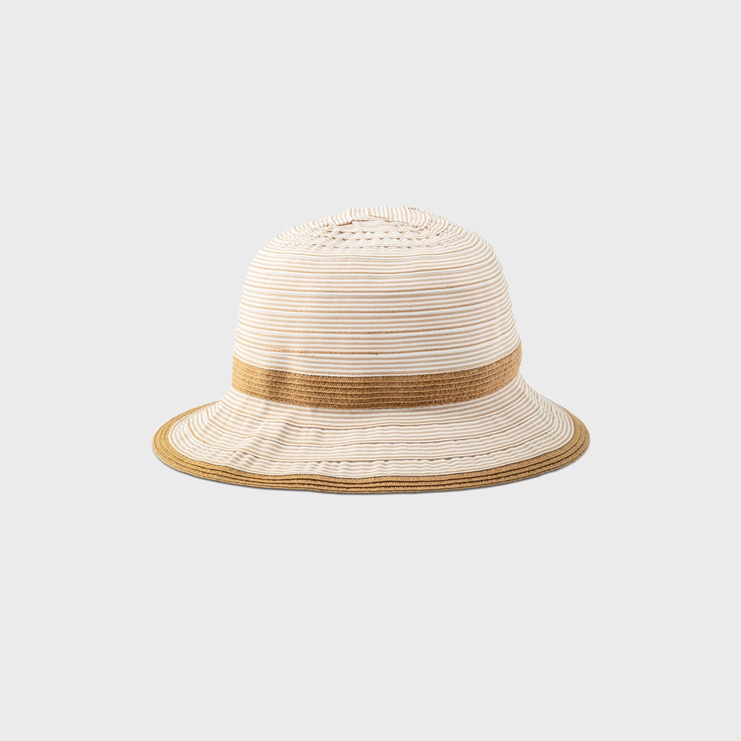 CLAIRINE CLOCHE AVEC RUBAN DE PAILLE
