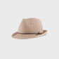 FANCIA FEDORA AVEC CORDELETTE DE CUIR