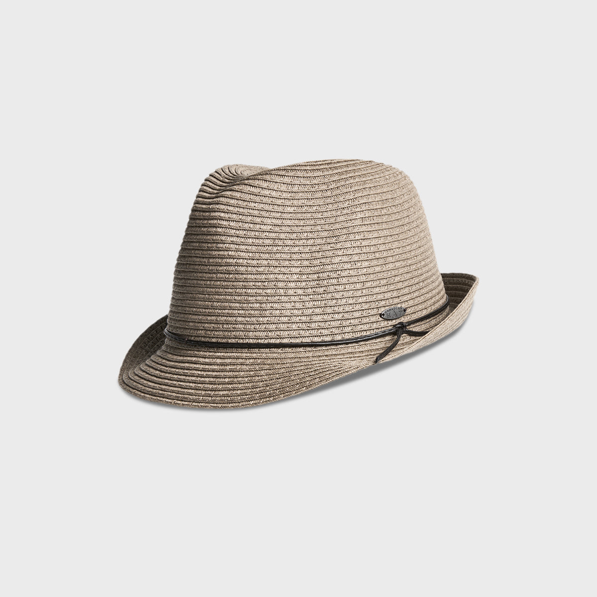 FANCIA FEDORA AVEC CORDELETTE DE CUIR